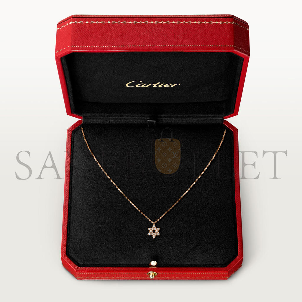 Ca*t*er symbols rose gold necklace b3153116